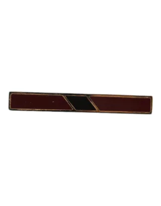 Mehrfarbige goldfarbene Messing-Krawattennadel