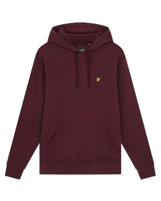 Sweatshirt � Kapuze Lyle & Scott in bordeauxrot