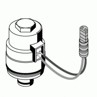 Schell Kartuschenventil SchellTRONIC 6 Volt mit Rundstecker 014420099