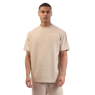 Hugo - T-Shirt für Herren, Geprägt, Regulär (Beige)