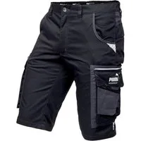 PUMA Workwear Arbeitsshorts PRECISION X - kurze Arbeitshose Herren - Bequeme Passform Robustes und flexibles Material mit Reflektoren - Praktische Taschen