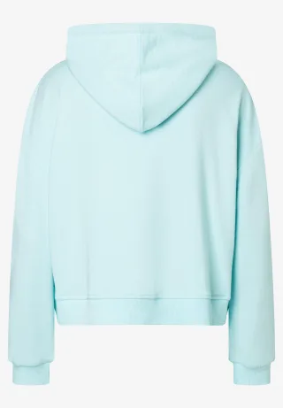 MORE & MORE - Kapuzensweatshirt blau - Gr. - 36
