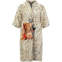Key Largo Druckkleid WD AMY v-neck (1-tlg)