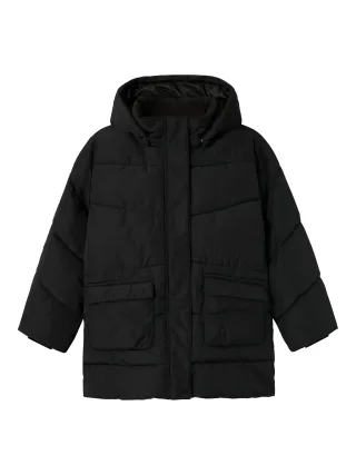 NAME IT - NKFMEDOW03 JACKET LONG FO NOOS black - Gr. - 134