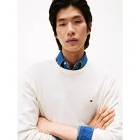 Tommy Hilfiger Rundhalspullover ESSENTIAL COTTON Crewneck Regular Fit Premium Mode