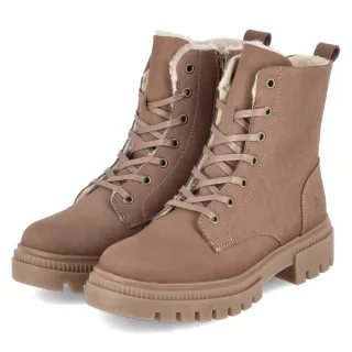 Bullboxer Winterboots - Gr. 36 - Taupe - Leder