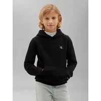 Calvin Klein Jeans Kapuzensweatshirt TERRY CK WOVEN LABEL HOODIE Regular fit mit Kapuze