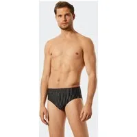 Schiesser Badeslip Nautical Casual mit weißen Streifen