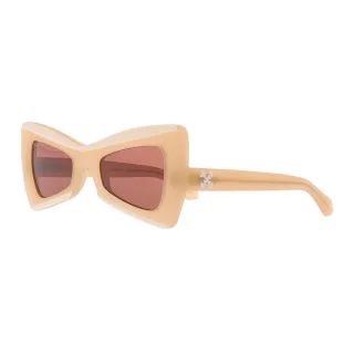 Off White - "Nashville" Eckig-Sonnenbrille (Sandbraun)