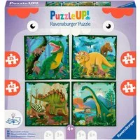 Ravensburger Puzzle PuzzleUP!, Dinosaurier, 159 Puzzleteile, Made in Europe