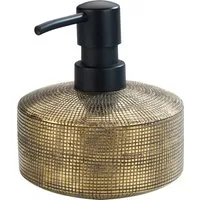 WENKO Seifenspender Rivara, (1-tlg), Gold, handbemalt, 400 ml