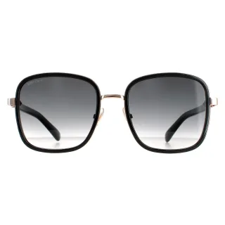 Jimmy Choo Carré Femmes Noir Gold Grise Gradient Elva / S