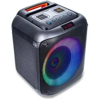 fontastic Lizz Party-Lautsprecher Bluetooth Soundbox Karaoke 60W LED Bluetooth-Lautsprecher (60 W)