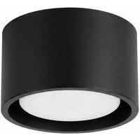 SOLLUX lighting Deckenleuchte Plafond MODO 1 schwarz Gx53, Nicht enthalten