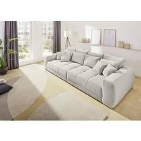 Jockenhöfer Gruppe Big-Sofa Moldau, B. 306 cm, mit Federkernpolsterung, Liegefläche 120x240 cm, Mega-Sofa im XXL-Format, Federkern, 12 Kissen