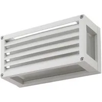 Lucande Außen-Wandleuchte Aurelien, Metall, Weiß IP54, 1 x 15 W LED