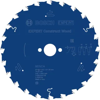 Bosch Kreissägeblatt Expert for Construct Wood - 2608644136