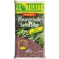 Blumixx Pinienrinde Rindenmulch fein - Körnung 7-15 / 15-22mm - Baumrinde ohne Mulchanteil, 60 l, unkrauthemmend - schützt vor austrocknung - dekorativ - langanhaltend