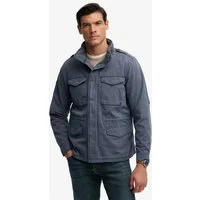 Superdry Parka COTTON M65 JACKET mit Markenlabel, aus Baumwolle, Regular Fit, in normaler Länge