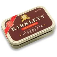 BARKLEYS Süßigkeit, Barkleys Chocolate Mint Dragees mit Zartbitterschokolade Füllung 50g