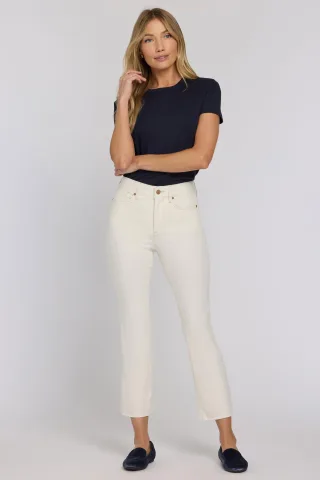 Billie Mini Bootcut Ankle Jeans aus Cool Embrace® Denim mit hoher Taille