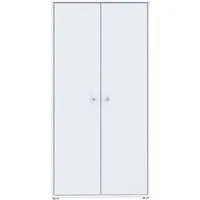 freiraum Mehrzweckschrank TEMPRA2 2 Türen, 4 Böden, weiss - 73,7x149,5x34,8cm (B/H/T)