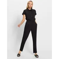 heine Jumpsuit Overall Kurzarm Innenbeinlänge ca. 75 cm