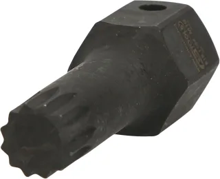 KS Tools 1/2" DUODRIVE Spezial-Kraft-Bit-Stecknuss XZN, kurz - 515.1164