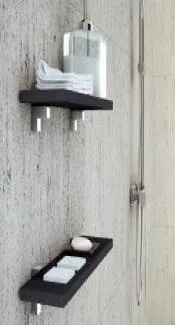 Fiora Silex Regal 30 x 13 x 2 cm STO970-grau