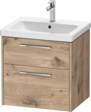 Duravit D-Code Waschtischunterschrank wandhängend Schubk. 2, DC4670010550000