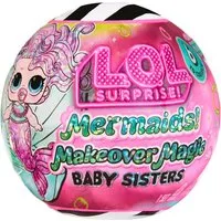 L.O.L. SURPRISE! Anziehpuppe L.O.L. Surprise Mermaids! Makeover Magic Baby Sisters, Variante nicht wählbar