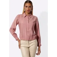 creation L Klassische Bluse Modal-Bluse Langarm