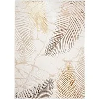 Tapiso Designteppich GOLDEN, rechteckig, Höhe: 16 mm, Wohnzimmer, Schlafzimmer, modern Design