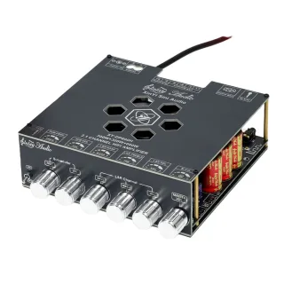 Sinilink DP600H XY-DP600H Bluetooth Audio Power Amplifier 2.1 Channel 300Wx2+600W DC 19-51V AUX USB Audio