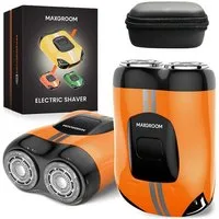 MAXGROOM Gesichtshaarrasierer MaxGroom M-501 Elektrorasierer Orange