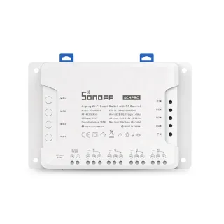 SONOFF 4CHPROR3 AC100-240V 50/60Hz 10A 2200W 4 Gang WiFi DIY Smart Switch Inching Self-Locking Interlock 3 Working Mode