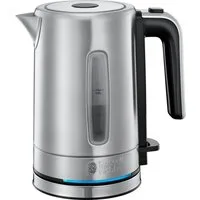 RUSSELL HOBBS Wasserkocher Compact Home Mini 24190-70, 0,8 l, 2200 W, klein, 2200W, LED Beleuchtung, Kalkfilter, Reisewasserkocher