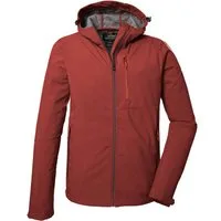 Killtec Softshelljacke KOS 259 MN SFTSHLL JCKT Wasserabweisende Softshelljacke mit verstellbarer Kapuze