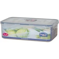 LOCK & LOCK Vorratsdose, Polyprophylen (PP), (1-tlg), rechteckig, 3,6 l mit Serviereinsatz