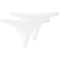Schiesser T-String 2er Pack 95/5 Organic (Spar-Set, 2-St) String - Baumwolle - Besonders flache Nähte und supersofter Bund 