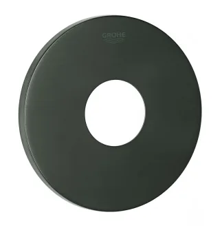 Grohe Rosette 48428 rund für EHM-FMS hard graphite gebürstet, 48428AL0 48428AL0