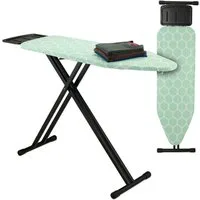 relaxdays Bügelbrett Bügelbrett 123 x 39 cm, Bügelfläche 123x39 cm