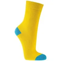 FussFreunde Socken 6 Paar Kinder Socken für Mädchen & Jungen, kräftige GUTE LAUNE FARBEN (6 Paar) handgekettelte Zehennaht, breiter Komfortbund