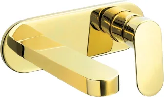 Neuesbad Serie 100 Unterputz Waschtischarmatur, inklusive Einbaukörper , Oberfläche: gold NB1DEBGA_Z54L1
