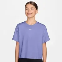 Nike Sportswear T-Shirt G NSW TEE BOXY ESSNTL LBR Kurzarm, mit Rundhalsausschnitt, aus Baumwoll-Jersey, normale Länge
