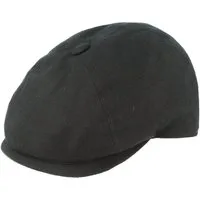 Breiter Schiebermütze 6-teilige Flatcap 100% Organic Leinen