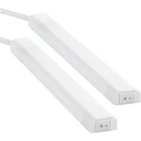 SEBSON Aufbauleuchte LED Unterbauleuchte 30cm, 4W, 300lm, neutralweiß, Stecker & Schalter
