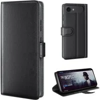 Tec-Expert Handyhülle Echtleder Hülle für Apple iPhone 17 Air, Cover Klapphülle Case mit Kartenfächern und Geldfach aufstellbar