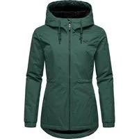 Ragwear Winterjacke Dankka Warm Wasserdichte weiche Damen Jacke für den Winter