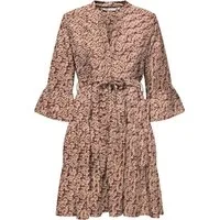 ONLY Tunikakleid ONLSINA LIFE 3/4 SHORT DRESS NOOS WVN mit Volant